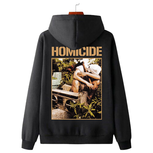 Sweater Hoodie Homicide Hoodie Bahan Cotton Fleece | Jumper & Zipper