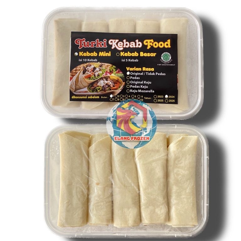

KVS867 Stok terbaru Turki Kebab Frozen Kebab Mini Turki Frozen