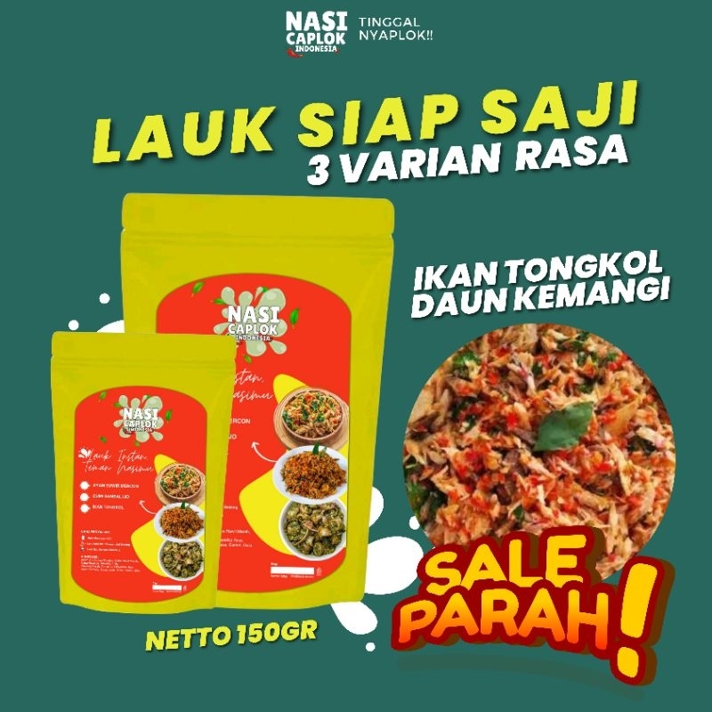 

Lauk Siap Saji Super Instan Varian Ikan Tongkol Pedas 150gr NCI