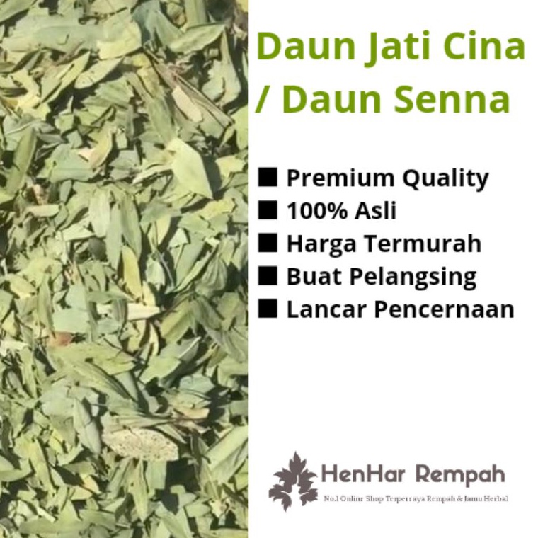 

CEM317 D2289 Daun Jati Cina Daun Senna untuk pelangsing 1 Kg