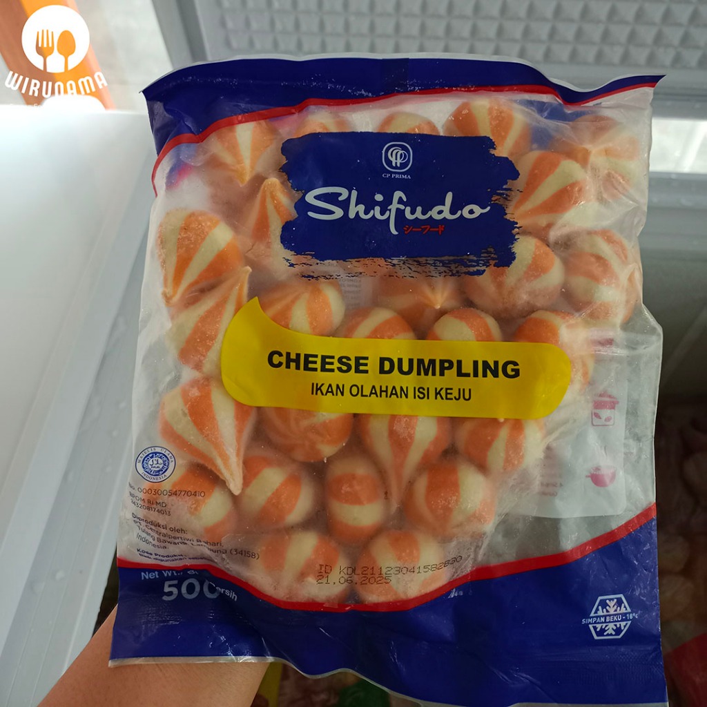 Shifudo Dumpling Cheese 500 gram Frozen Food Yogyakarta Jogjakarta