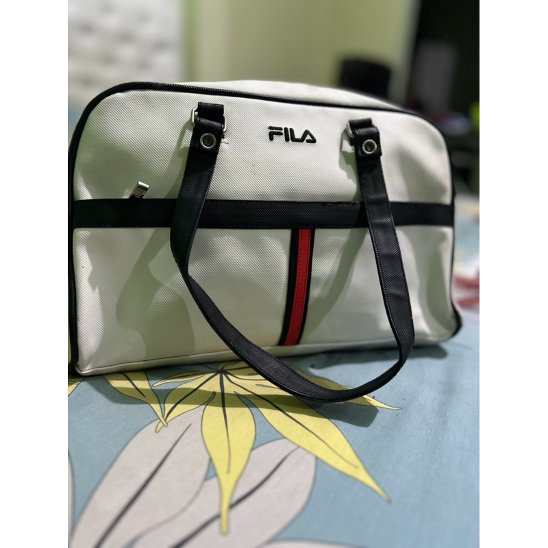 Preloved tas Fila Original Handle duffle barrel