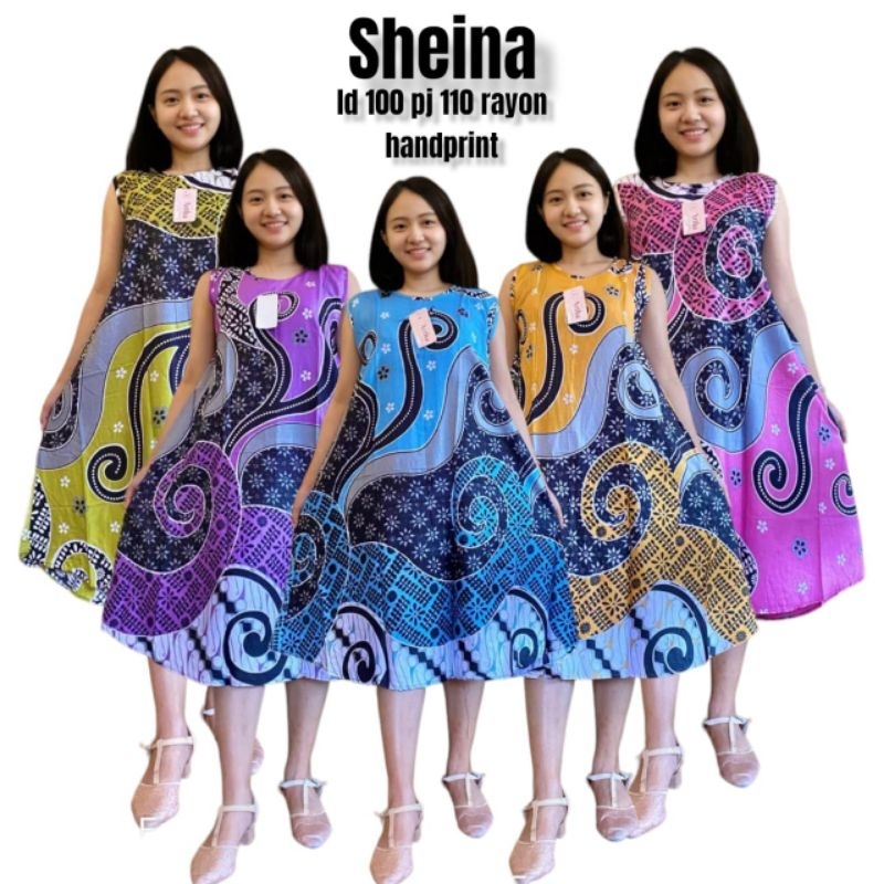 Daster Yukensi Batik/Daster Batik Sexy/Daster Lekbong/Baju Tidur Wanita Gondil