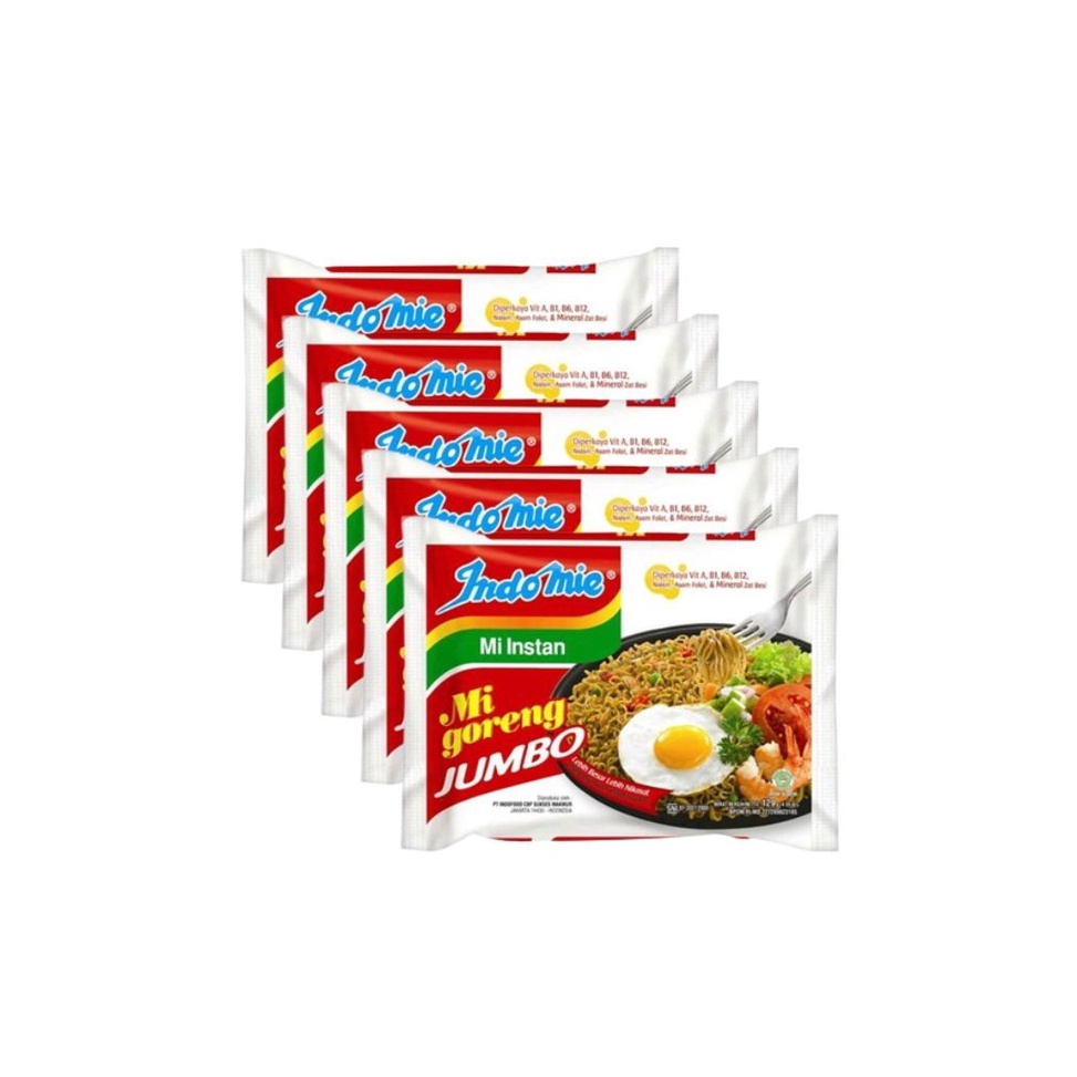 

ABL156 COD NEWPRODUCT Indomie Mi Goreng Special Jumbo 5 x 129 gr