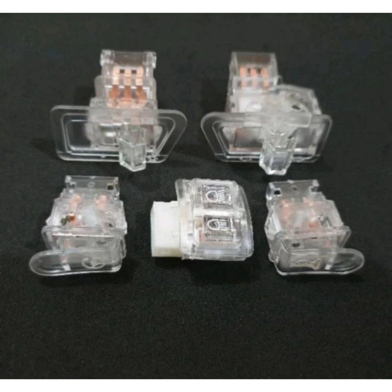 SAKLAR TOMBOL LAMPU TRANSPARAN SET BEAT KARBU SMASH VARIO 110 KHARISMA SUPRA X 125