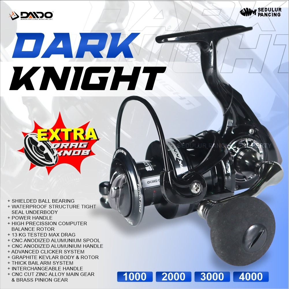 Reel Daido Dark Knight SW Power Handle Talisman Vendetta Dynamite Vulcane Blizzard Greyhound Ares Me