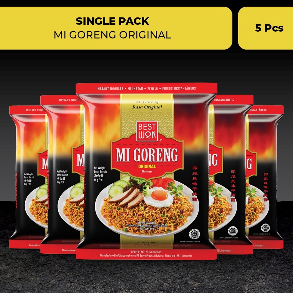 

GMM674 Dikon Best Wok Mi Goreng Original Single Pack 5 pcs