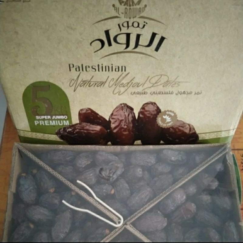 

kurma medjool jumbo palestine asli 5kg