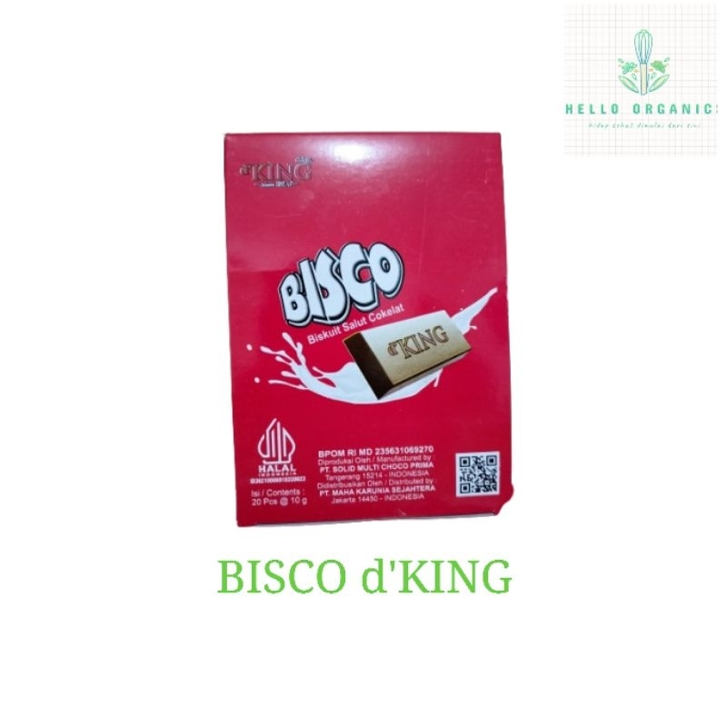 

Bisco coklat d'King Biskuit Salut Coklat isi 20 pcs