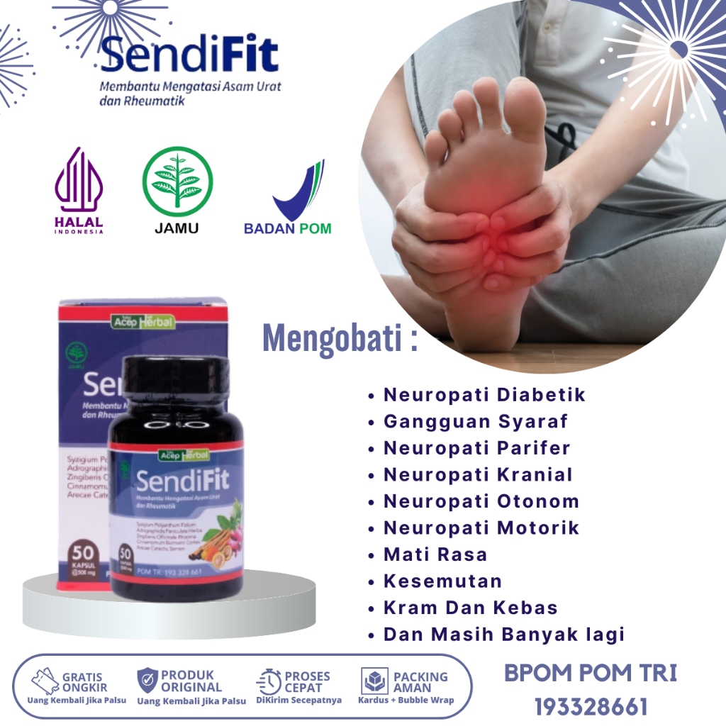 Obat Neuropati Diabetik, Obat Gangguan Syaraf, Obat Neuropati Parifer, Obat Neuropati Kranial, Obat 