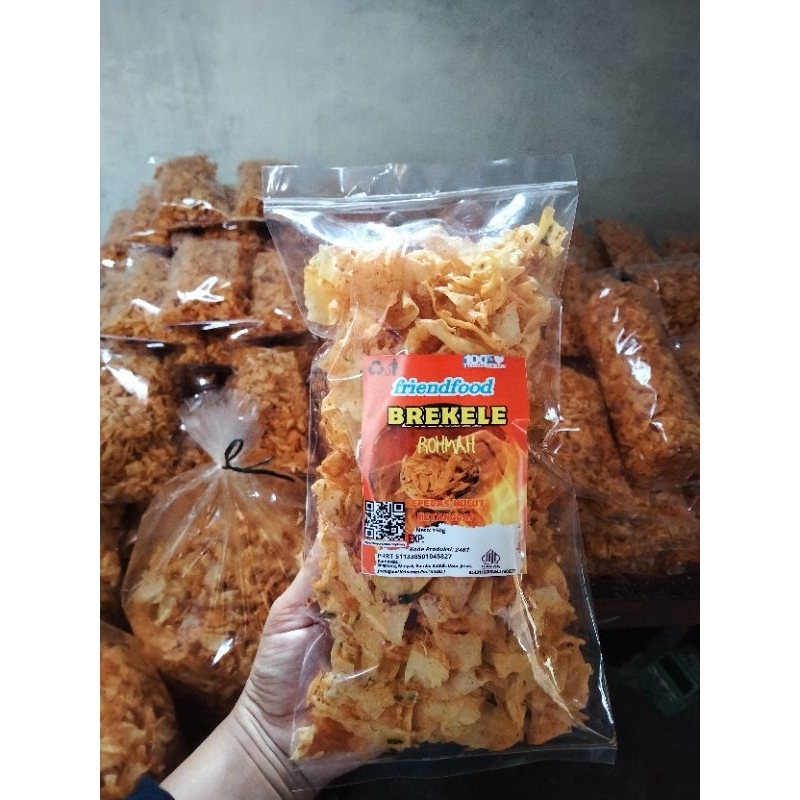 

Kripik Brekele kemasan premium