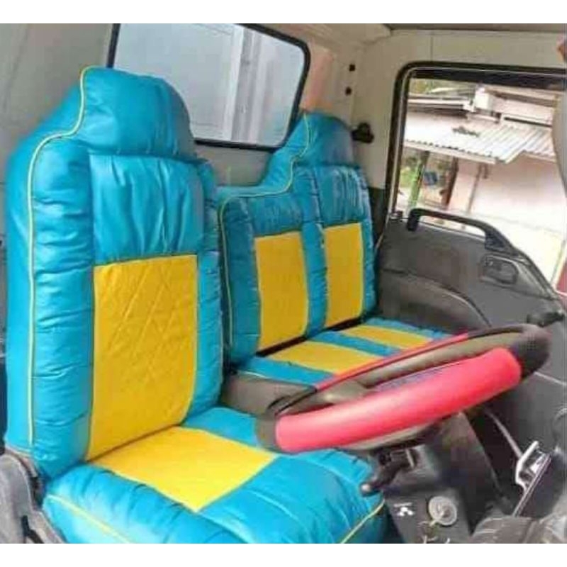 Sarung jok mobil truk isuzu elf macan,mobil Traga model sofa Cod