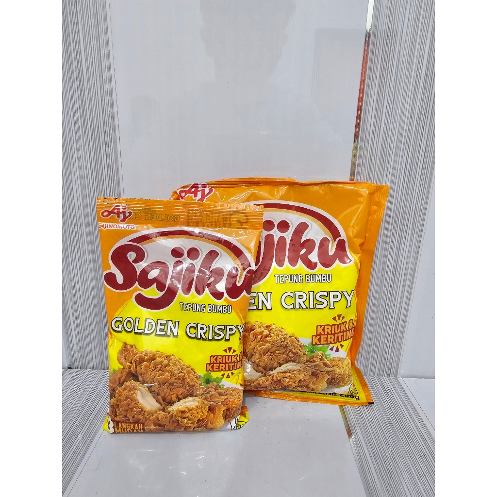 

Sajiku Tepung Golden Crispy 200g / 75g