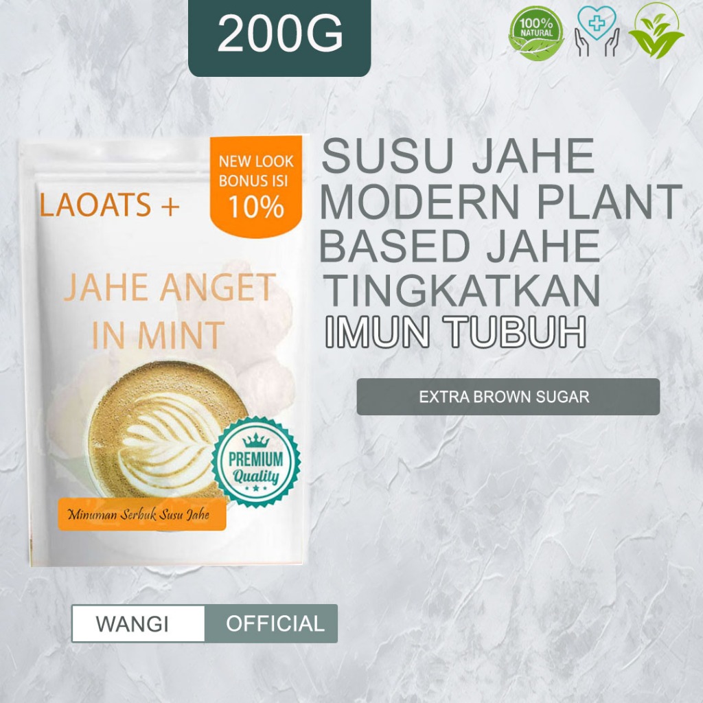 

Jahe Bubuk Minuman Diet Susu Rendah Gula Penurun Berat Badan Pelangsing Badan Laoats