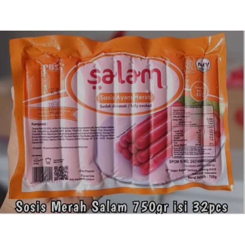 

sosis salam merah