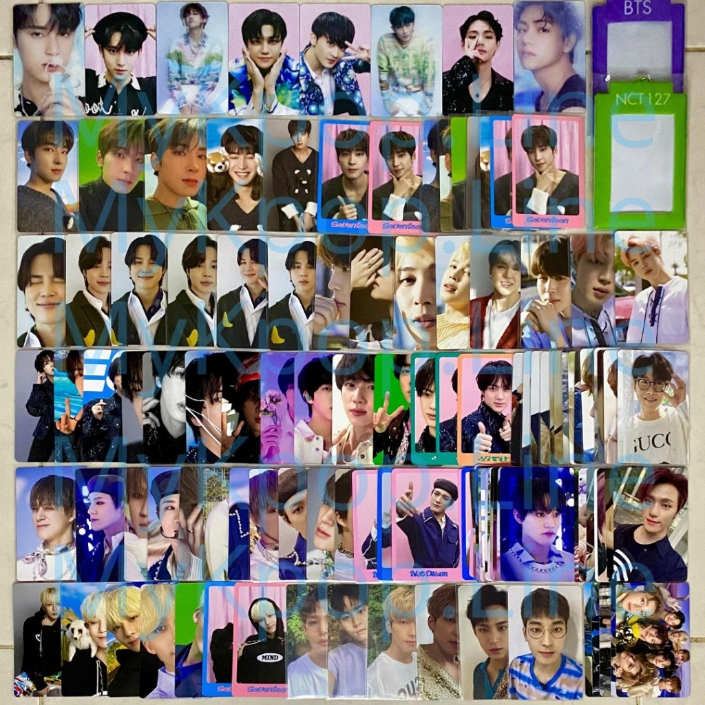 DICON 101 102 Official Ready Sharing Holder Keyring PC NCT Dream 127 Seventeen BTS Grup SKZ Stray Ki