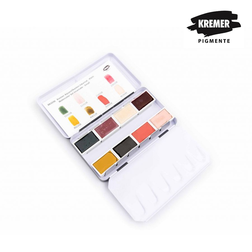 

KREMER WATERCOLOR SET INCARNATE – SMALL