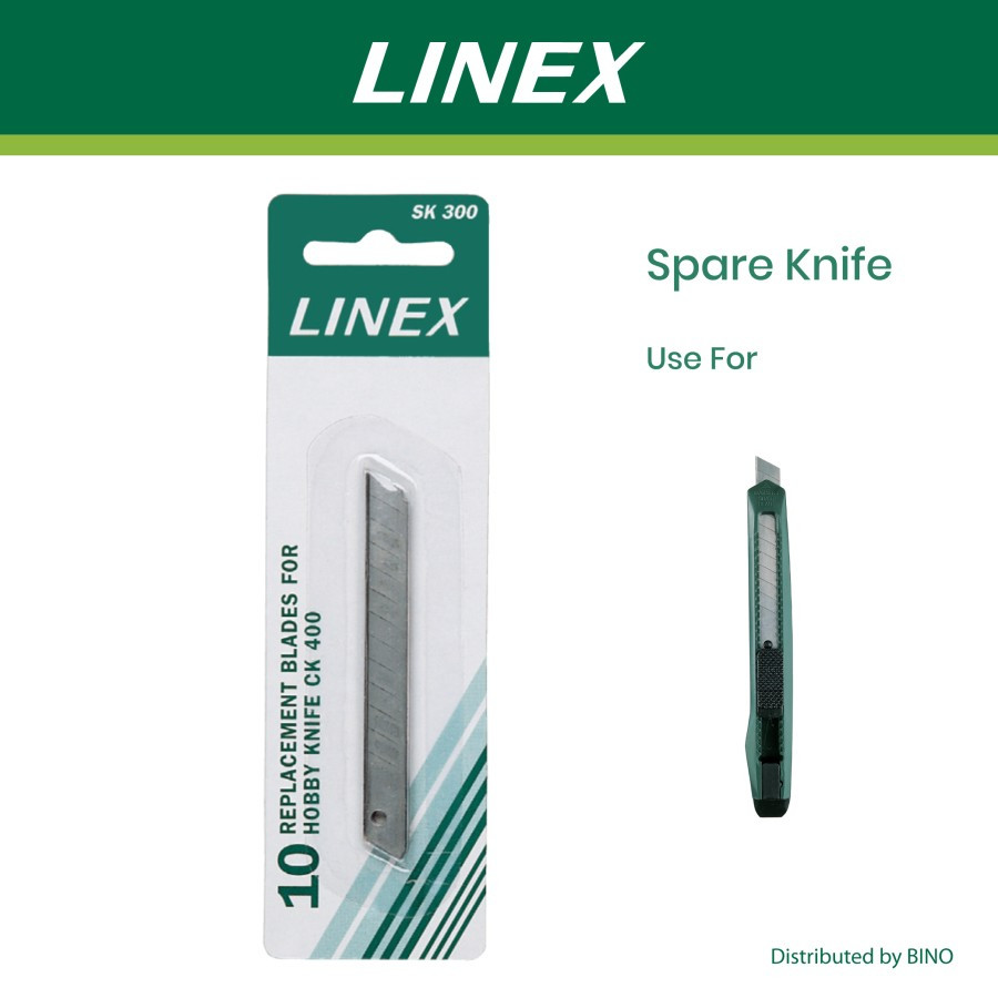 

LINEX SK-300 10 BLADES FOR CK-400 # 4831 00 (pcs)