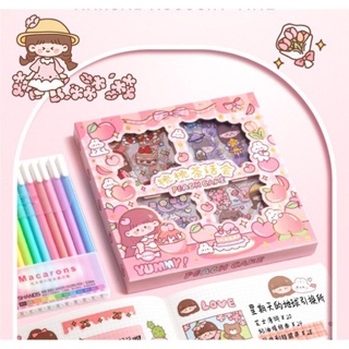 

S99 100 Lembar Sticker Motif Korea Lucu Anti Air Dekorasi Handbook Scrapbook