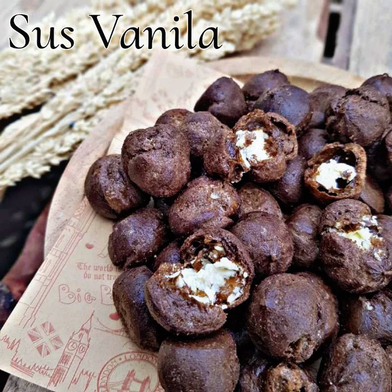 

Sus Kering Vanila berat 500gr