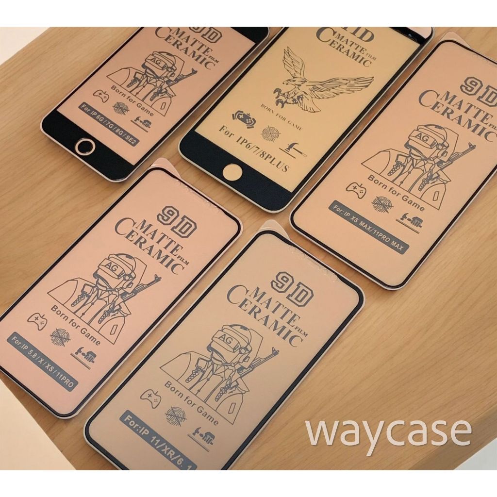 TEMPERED GLASS MATTE IPHONE XS MAX, IPHONE 11 PRO MAX ANTI MINYAK ANTI SIDIK JARI