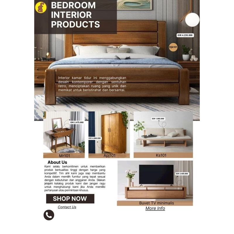 interior kamar tidur