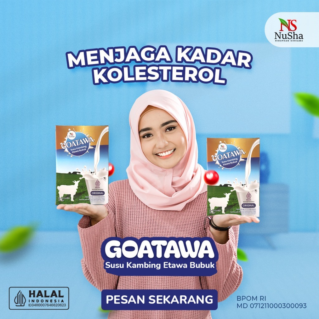 

PROMO 2 BOK Susu Kambing GOATAWA 200gr Susu Kambing Etawa ORIGINAL BPOM