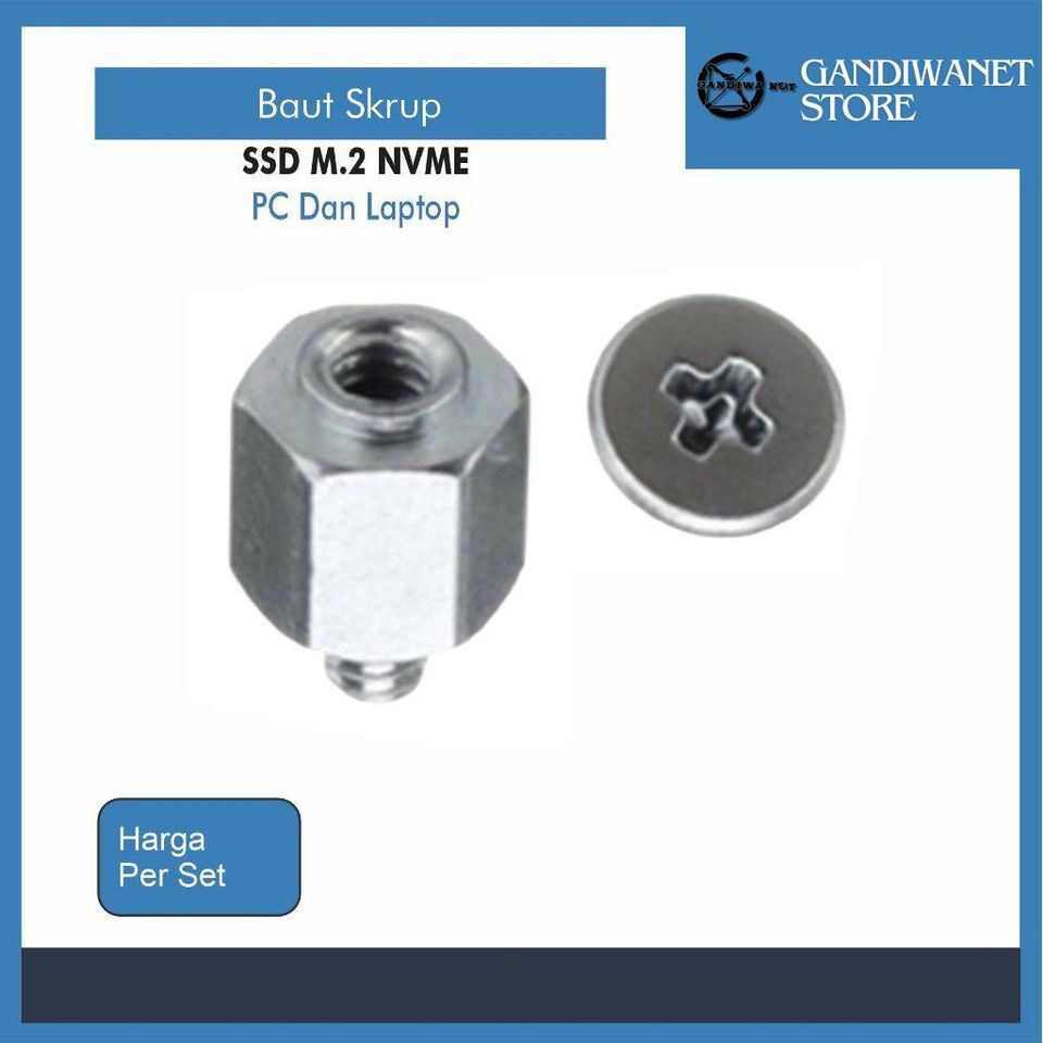 Baut Sekrup SSD M.2 NVME / M2.SATA PC Laptop