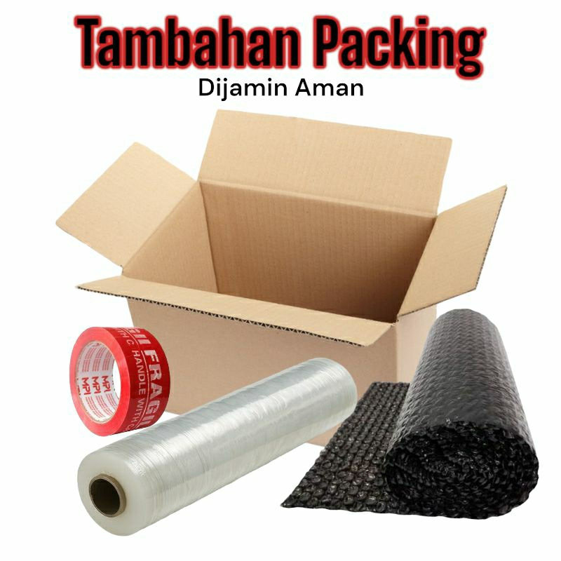 

PACKING TAMBAHAN Dus, Bubble Wrap, Lakban Fraigile