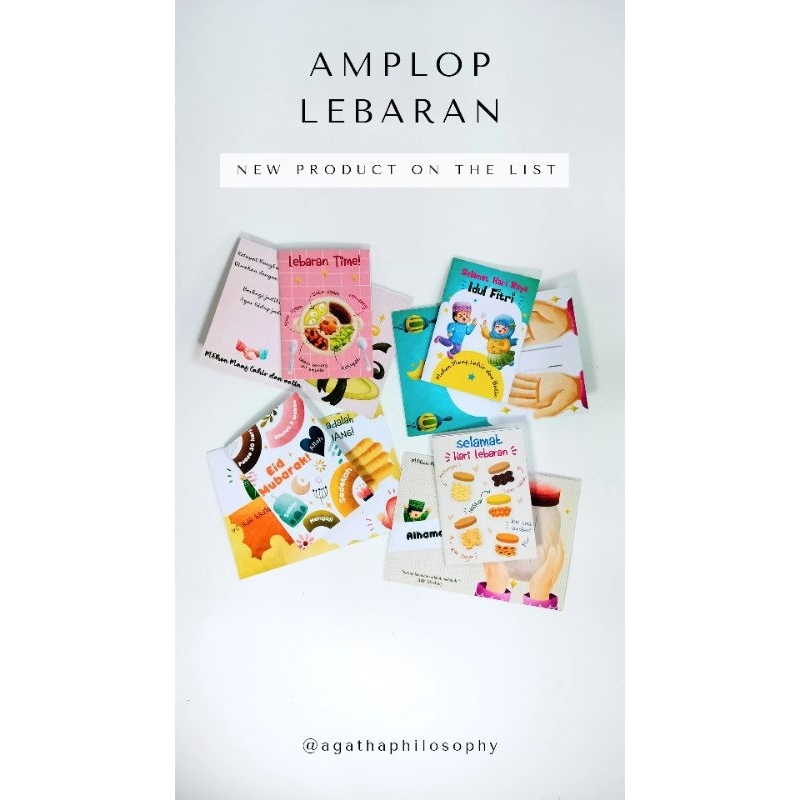 

amplop lebaran unik / angpao lebaran lucu limited edition