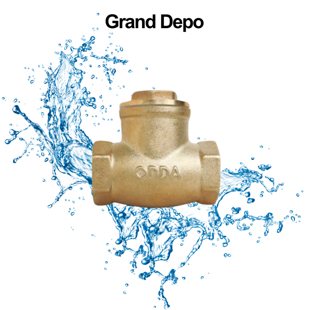 Caufeestore Onda Check Valve Kuningan 3/4" / Check Valve 3/4" / Swing Check Valve Onda