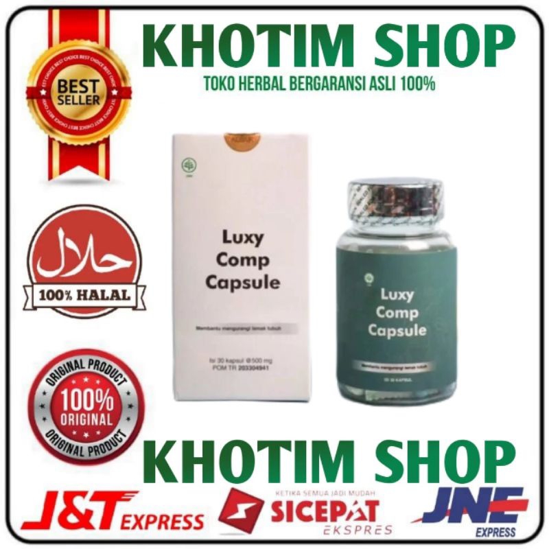 LUXY COMP CAPSULE OBAT PELANGSING PEMUTIH DALAM SATU KAPSUL