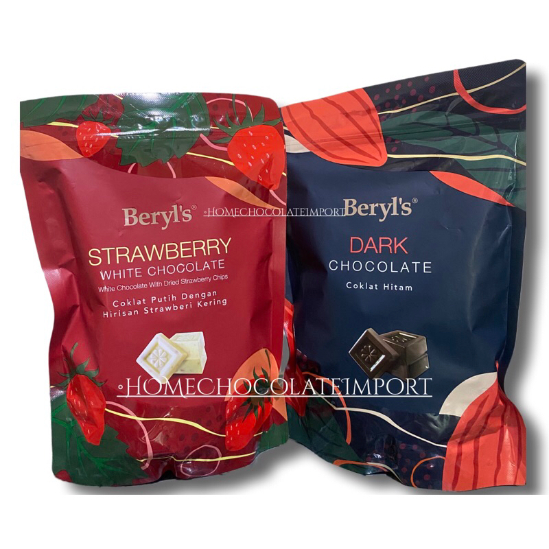

Beryls pouch 280gr (Strawberry & Dark) made in malaysia