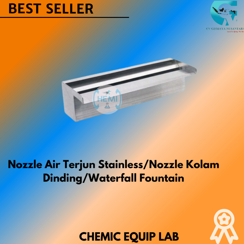 Ekonomis Nozzle Air Terjun Stainless/Nozzle Kolam Dinding/Waterfall Fountain