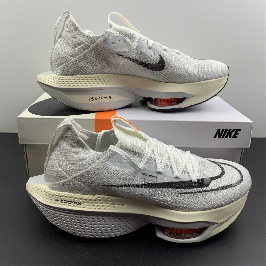 Nike Air Zoom Alphafly Next% 2 Prototype White Black Original Unauthorized
