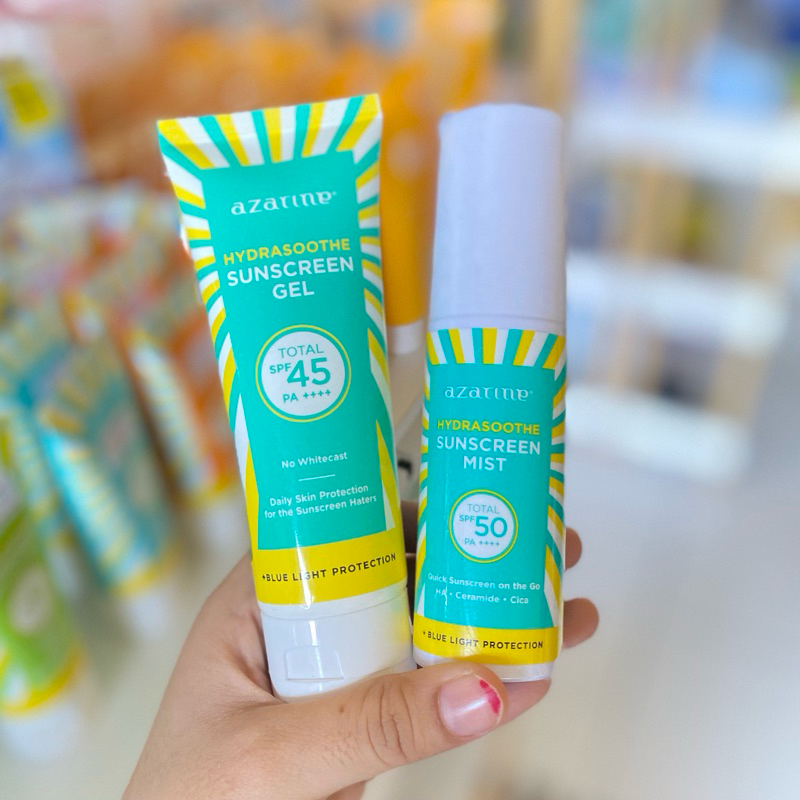 Azarine | Sunscreen spray & gel
