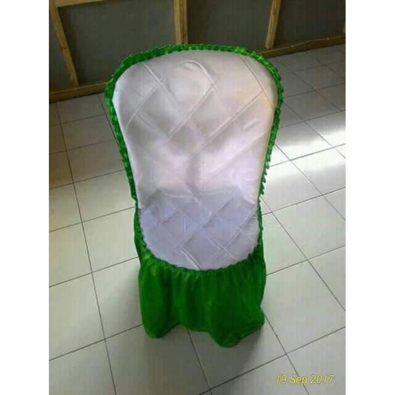 Sarung kursi plastik spon + pita