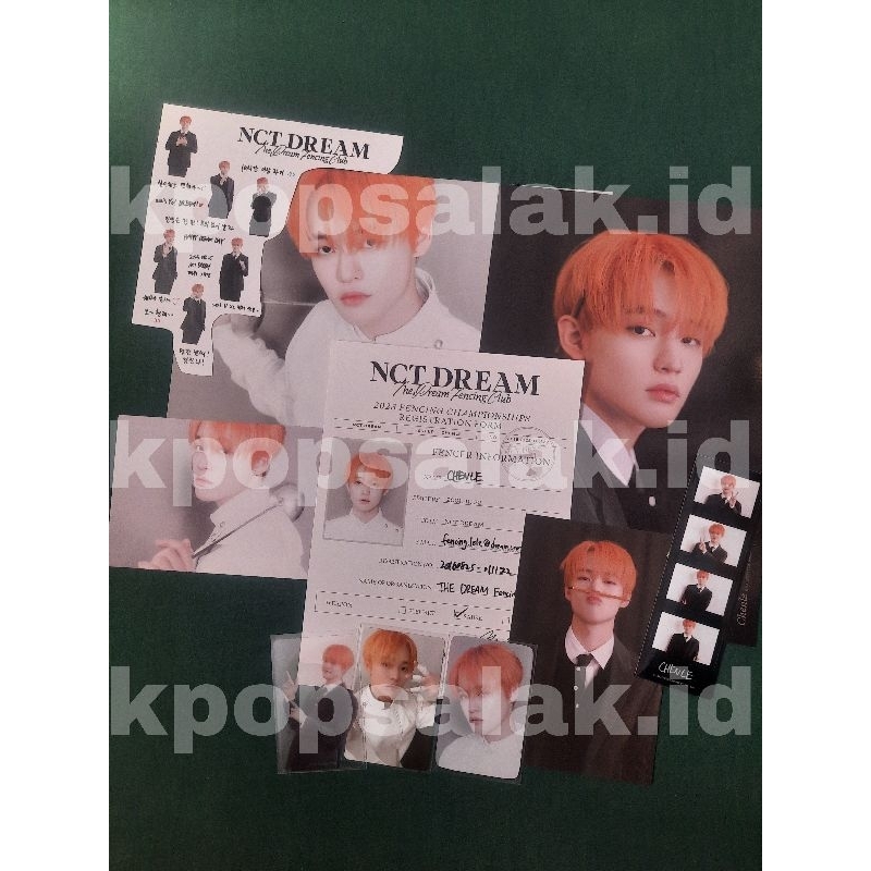 SET SHARING SG23 NCT DREAM CHENLE (benefit Ktown)
