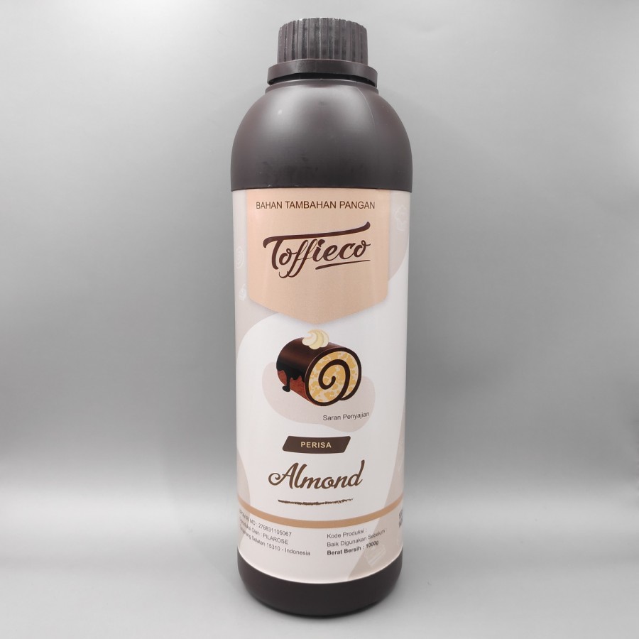 

Toffieco Almond Flavour 1kg - Perisa Essence Tofieco