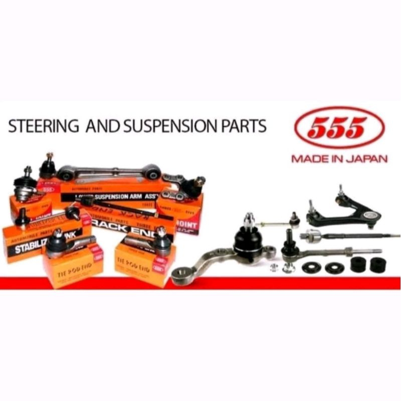 Paket Kaki Kaki Fortuner VRZ 555 Japan Original 12pc