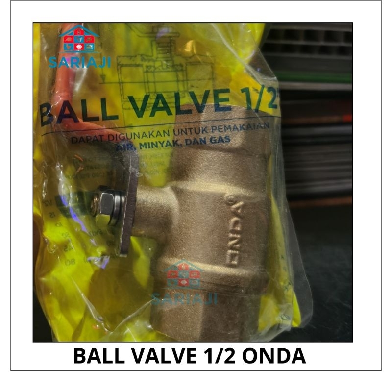 Ball Valve 1/2 inch Onda