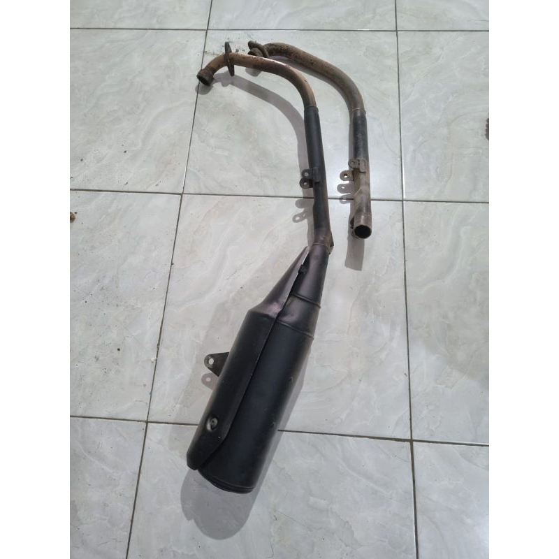 kenalpot knalpot set original honda cb 150r old