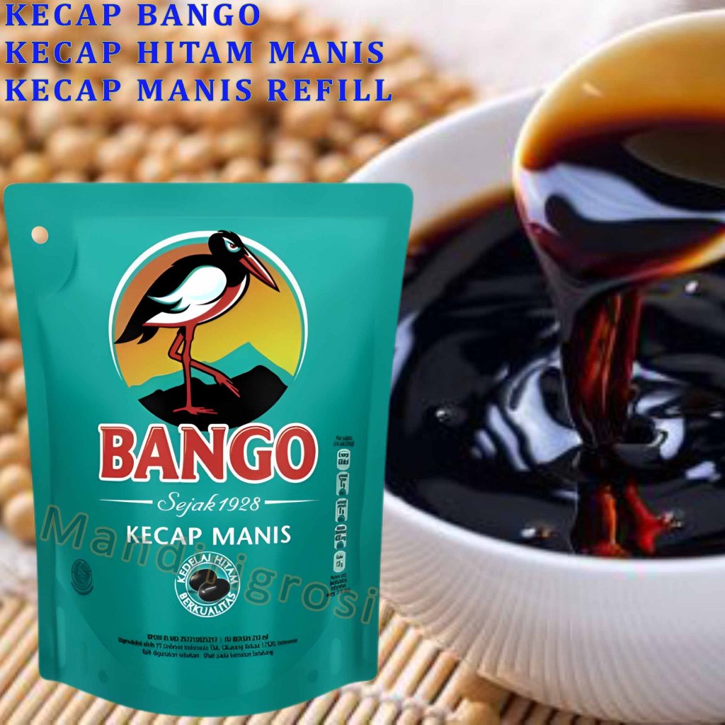 

Kecap Hitam Manis * Kecap Bango * Kecap Manis Refill * 280ml