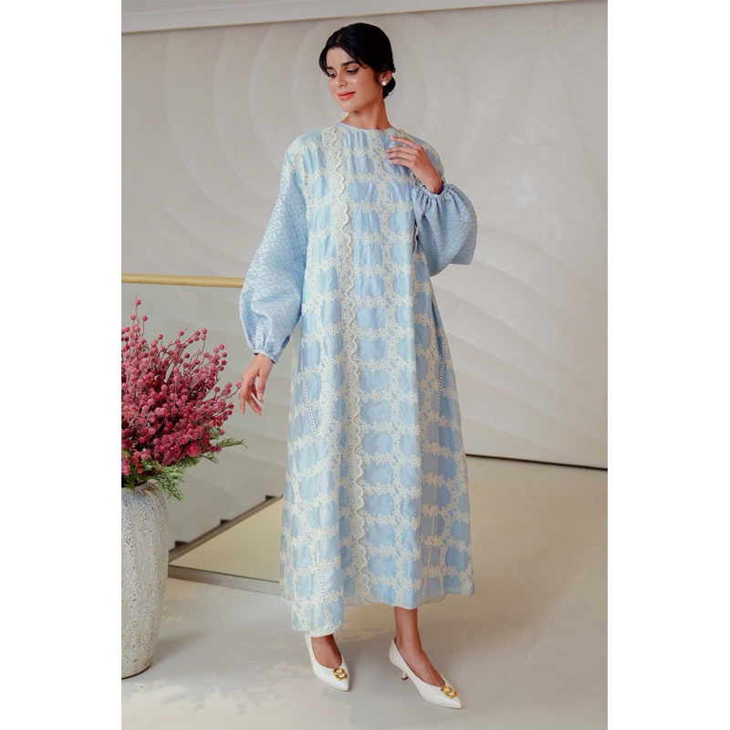 SEWA Benang Jarum Couture Erica Embroidery Dress