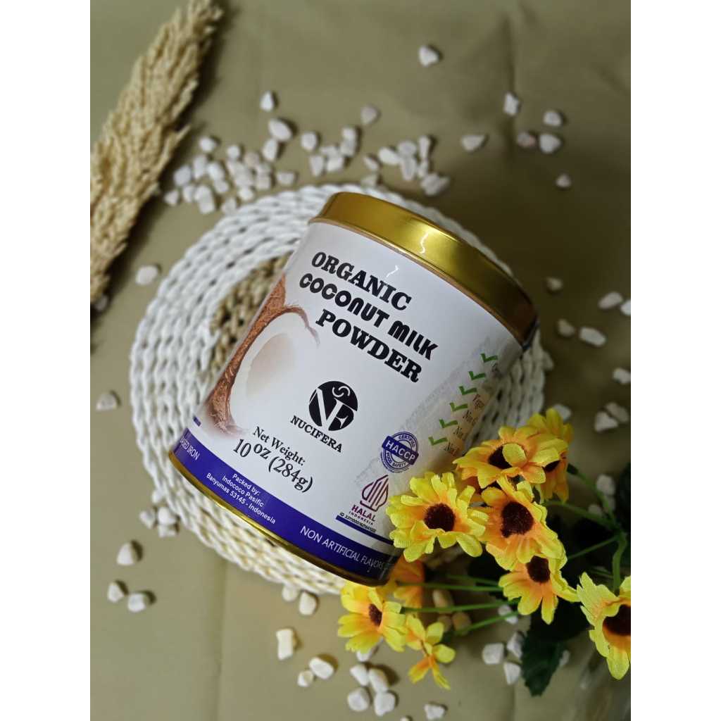 

Santan Bubuk Kelapa (Pengganti Susu) 284gr Coconut Milk Powder | NUCIFERA