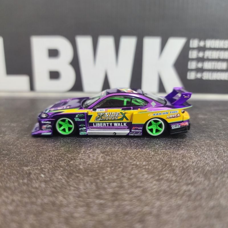 MINI GT LBWK NISSAN S15 SILVIA FORMULA DRIFT