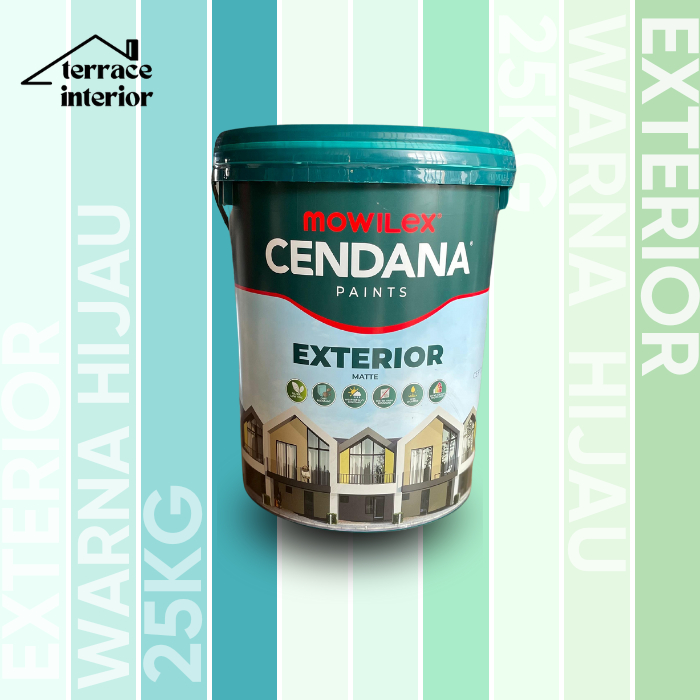 Cat Tembok Mowilex Cendana Exterior Warna Hijau 25 kg