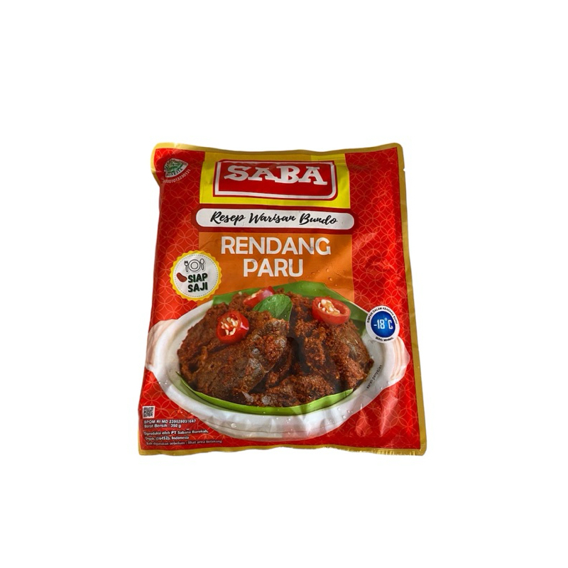 

Rendang Paru Siap Saji 350gr