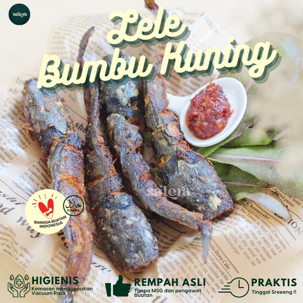 

Lauk Praktis Ikan Lele Fresh Ungkep Bumbu Kuning Praktis Vakum Higienis (isi 4-5 ekor) Siap Goreng Tanpa Pengawet