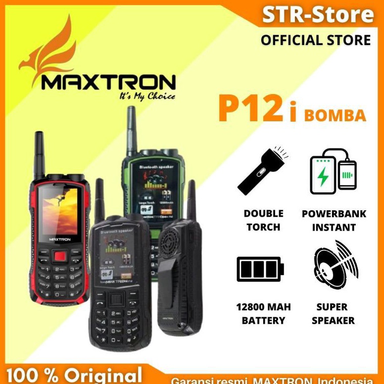 CHEKOUT HP GUNUNG MAXTRON P12I BOMBA